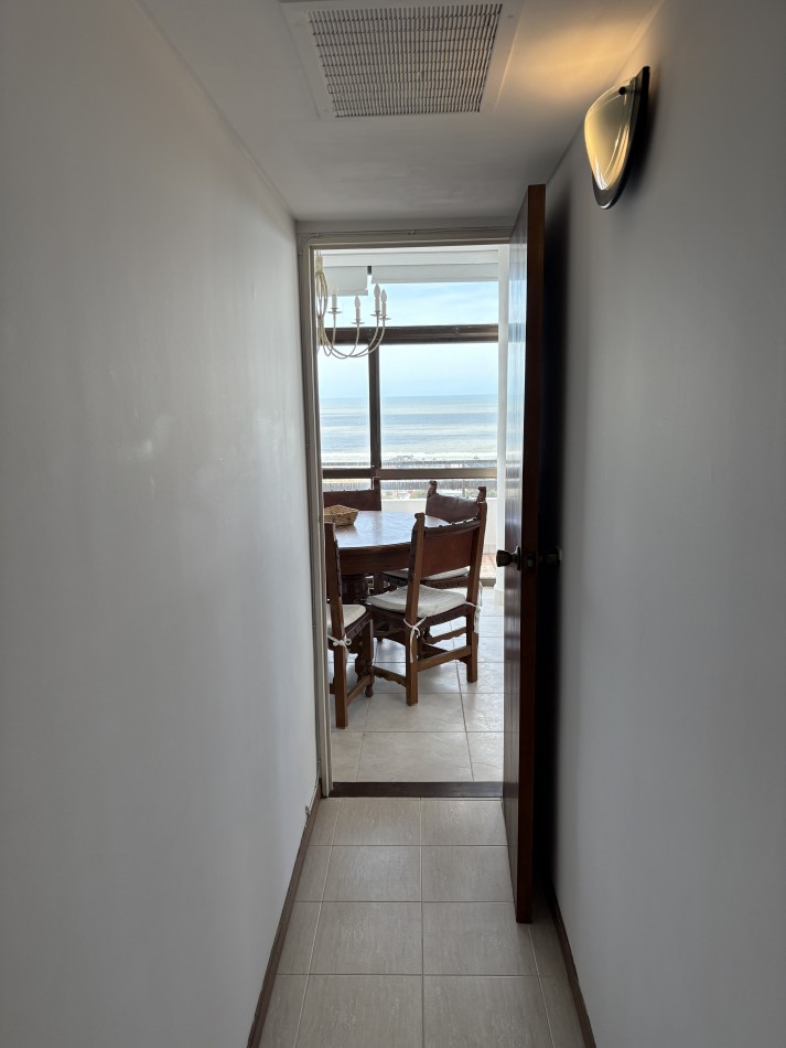 Departamento en Pinamar centro, piso alto, con maravillosa vista al mar