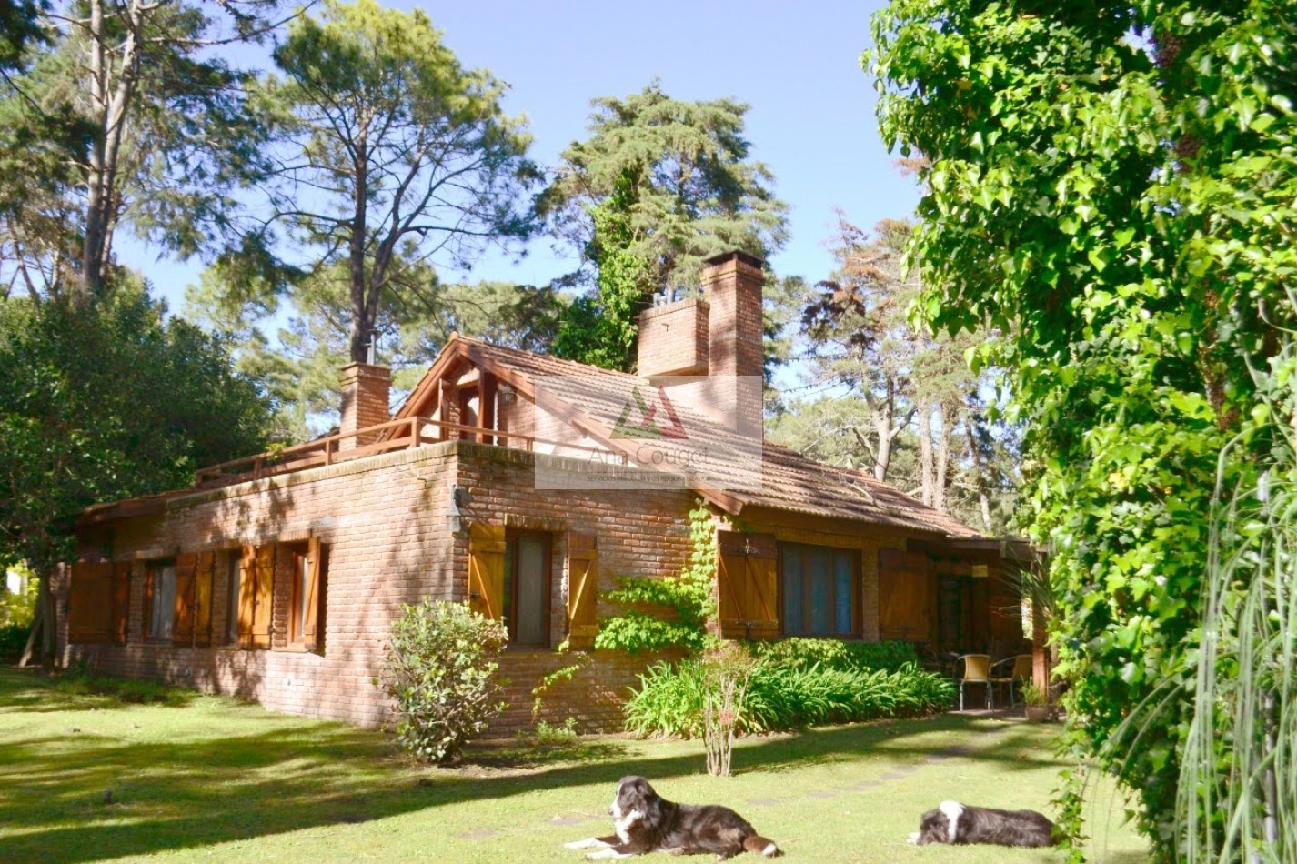 Hermosa casa rodeada de bosque en lugar muy tranquilo de Carilo.