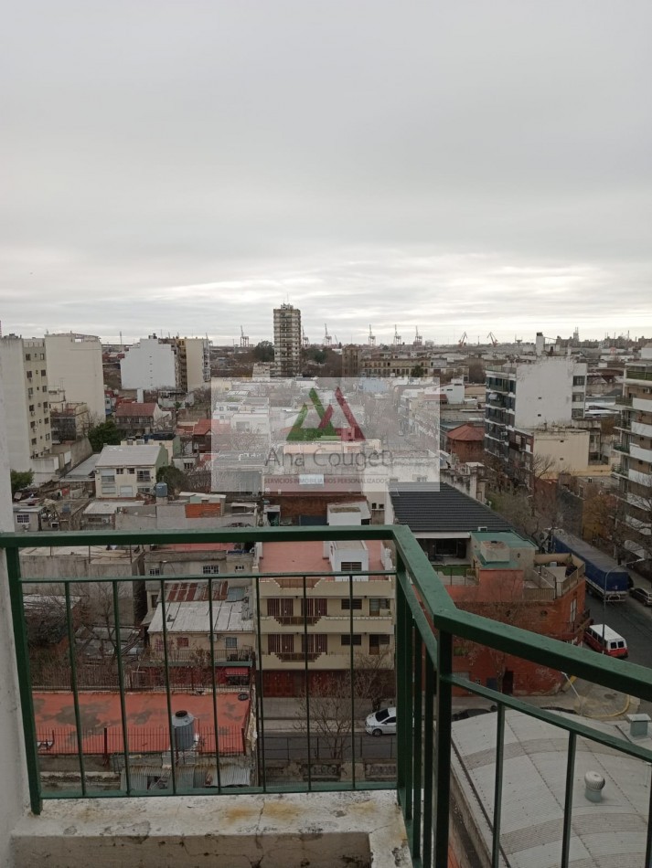 Monoambiente con vista abierta en Barracas, excelente ubicacion