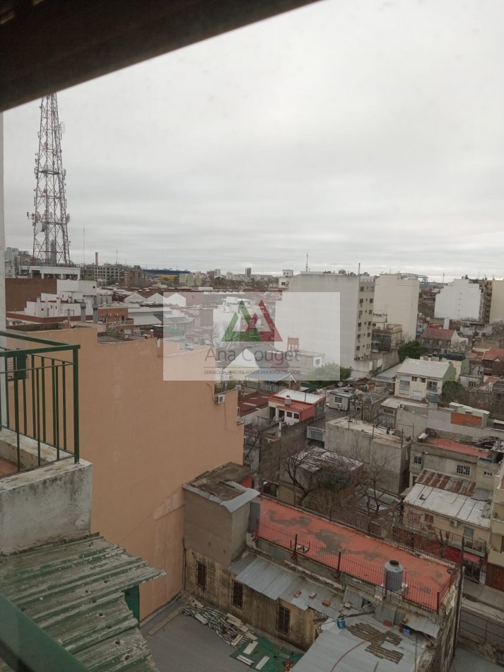 Monoambiente con vista abierta en Barracas, excelente ubicacion