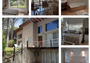 Hermosa casa en barrio tradicional de Carilo con pileta climatizada cubierta.